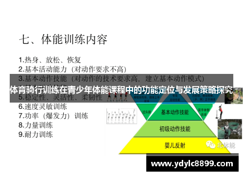 体育骑行训练在青少年体能课程中的功能定位与发展策略探究